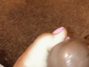 Talking dirty while playing with my feet