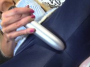Wearing my TIGHT leggings and TIGHT corset.. I fuck myself for your eyes 11/16