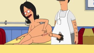 Bob's Burgers Linda & Bob Fuck at the Restaurant Animation Cartoon Sex Married Fuck in Public