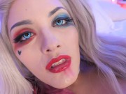 Harley Quinn Solo Cosplay DP and Squirt (Teaser) Rainbowslut 15/16