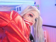 Harley Quinn Solo Cosplay DP and Squirt (Teaser) Rainbowslut 4/16
