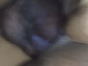 Husband fucks wife while watching tv until she cums