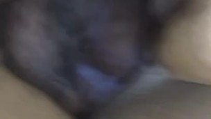 Husband fucks wife while watching tv until she cums