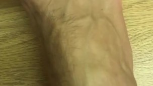 Flexing my veiny Foot
