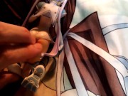 ジブリールフィギュアに大量ぶっかけ顔射オナニー【キモオタク男の喘ぎ声あり】 - Screenshot 4 of 16 - Adult Toys