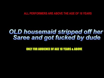 Old indian stepmom fucked by stepson