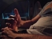 Stroking My Cock In The Pilot Parking Lot And Was Almost Caught By The Manager