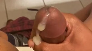 Couldn’t wait until I made it home. Office Bathroom