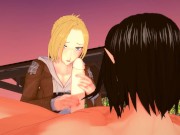 Attack on Titan - Sex with Annie Leonhart - 3D Hentai 2/16