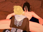 Attack on Titan - Sex with Annie Leonhart - 3D Hentai 4/16