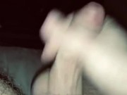 Vocal Daddy Moans and Jerks His Cock to a Big Cumshot for You
