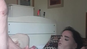 Femboy sissy CD fucked till she cums by older daddy