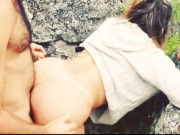 Fuck Creampie And Pee up on the Hills SHORTCUT 11/16