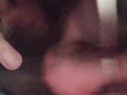 Naughty big breast sucks BBC on ride home  5/16