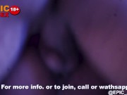 Horny wet Ebony gets some hard black dick 5/16