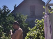 After showering in the garden. 16/16