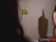 Domina teases and seduces young lesbian into eating her out 2/16