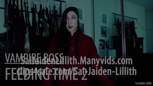 My Vampire Boss - Feeding Time 2 (Teaser) - Vagina / Pussy owner JOI - SaiJaidenLillith Solo