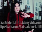 My Vampire Boss - After Hours Training (Teaser) - Vagina / Pussy owner JOI - SaiJaidenLillith Solo