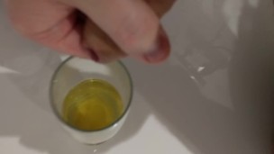 Piss, cum & spit cocktail