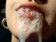Cum in my mouth  10/16