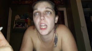 Young Pawg smoking during rough sex with hot passion