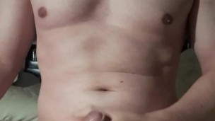 Hot Alex Vergara plays with his very nice cock