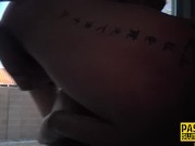 Slender sub gets throated and fucked rough 10/16