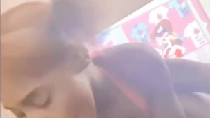 Sucking his Dick Before Work !