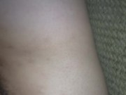 Gassy Flatulent Phat Ass Horny Slut Lays on Side to FART on a Couch At Night