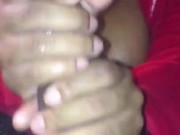 My wife wanted to jerk my dick after a shower 