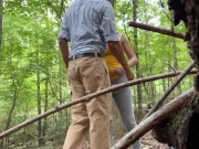 Woman jogging desperate to eat dick in park 1/16