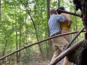 Woman jogging desperate to eat dick in park 10/16