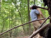 Woman jogging desperate to eat dick in park 11/16