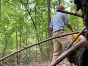Woman jogging desperate to eat dick in park 14/16