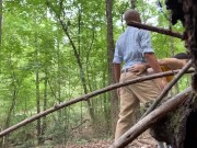 Woman jogging desperate to eat dick in park 16/16