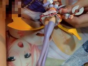 魔法少女フィギュアにぶっかけ顔射オナニーキモオタク男の喘ぎ声あり【まじかるカナン カーマイン】