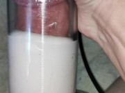 Penis pump new pussy sleeve
