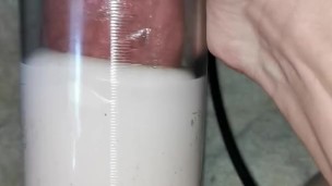 Penis pump new pussy sleeve