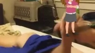 High and jacking my dick