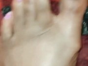 Pretty Pink Toes in Oil 