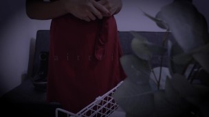 ASMR Fetish Kink - Latex Leather Gloves, Boots Worship - Femdom Asian Goddess in Nylon Stockings