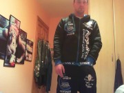 Side ways fucking of a fleshlight while watching porn 1/16