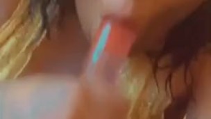 Sloppy and wet tease