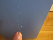 Huge cumshot on the closer for my gf