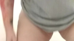 Pissin' in the Boys Room BBW Mature Milf pee piss