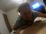 Milf giving blowjob 3/16