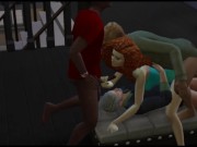 The girl accidentally entered the men's club. She was fucked by the whole company | porn games 16/16