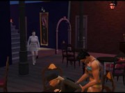 The girl accidentally entered the men's club. She was fucked by the whole company | porn games 5/16
