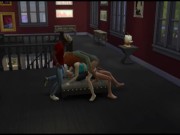 The girl accidentally entered the men's club. She was fucked by the whole company | porn games 8/16